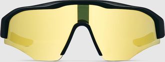 Gucci Rectangular Frame Sunglasses, Black