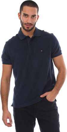 Tommy Hilfiger Heren Micro-Towelling Regular Poloshirt (Marine)