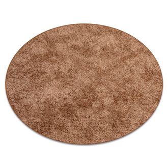 RugsX RugsX Circle Serenade Rug in Brown | Size: 170 cm diameter