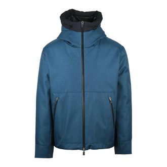 Herno Laminar Coat - Heren - Jassen - Blauw - Maat: 2XL Poliester