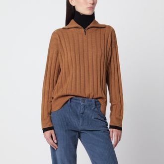 Alexandra Golovanoff Michel Bi Havane 21 cashmere turtleneck