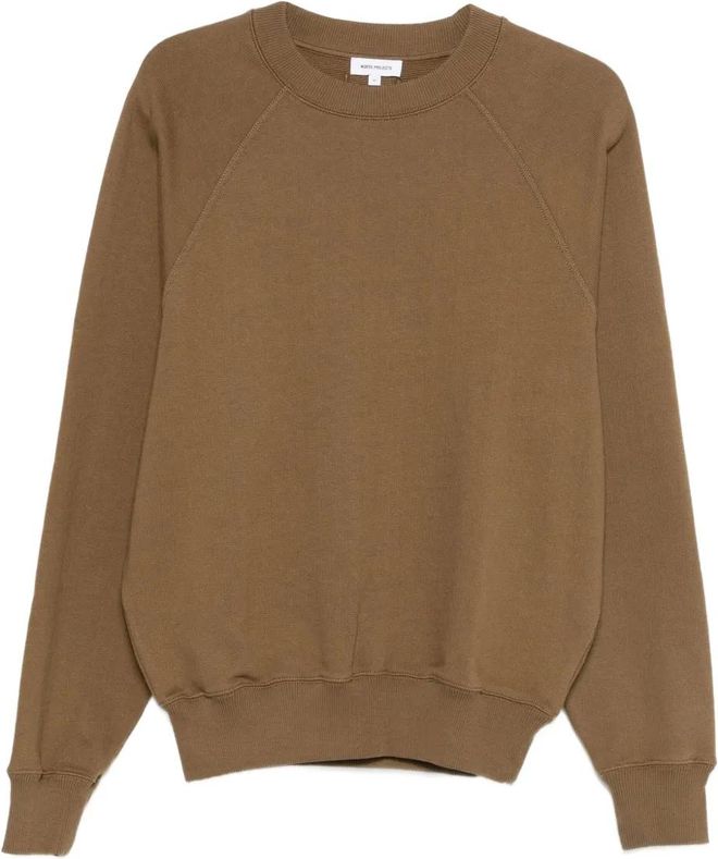 crew neck sweater - men - Fabric - S - Brown