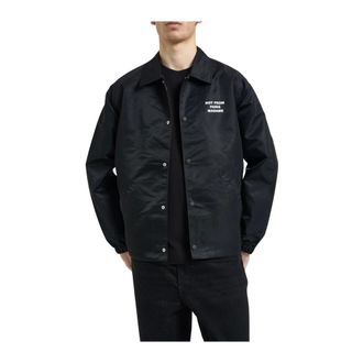 Dr&ocirc;le de Monsieur Nylon Jacket - male - Drole de Monsieur - Light Jackets - Black - M - Jackets