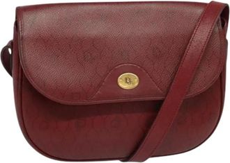 Dior Pre-owned Cross Body Bags, female, Red, Size: ONE SIZE Pre-owned Vintage Shoulder Bag