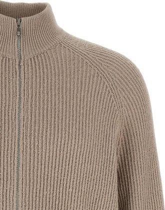 Brunello Cucinelli Mens Knitted Cardigan Aw25 M