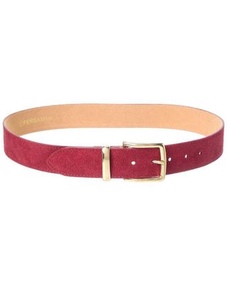 Persaman New York Amber Suede Belt