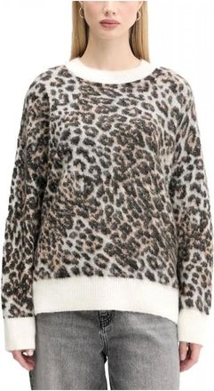 HUGO BOSS Truien & Vesten, Dames, Veelkleurig, S, Wol, Seratu Pullover