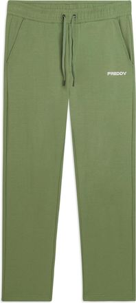 Freddy Pantaloni sportivi in cotone a gamba dritta