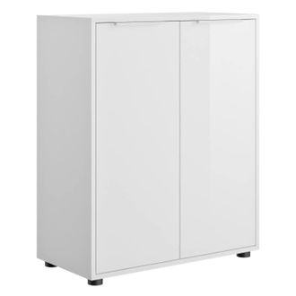 Composad mobile Base Due Ante Linea Espresso Cm. 35,3 X 72 X H.86,9 - Bianco Laccato Cm. 35,3 X 72 X H.86,9 - Bianco Laccato