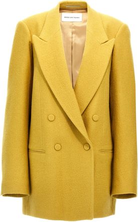 Dries Van Noten Blink Blazers Giallo-Donna