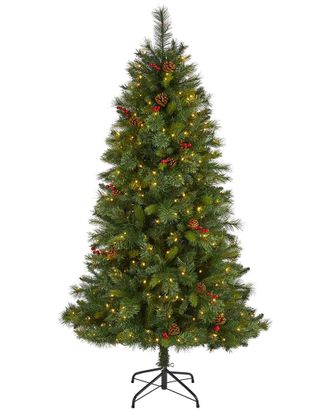 Nearly Natural 6ft Aberdeen Spruce Artificial Christmas Tree