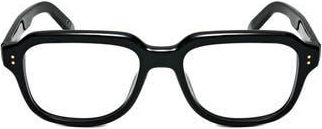 Retro Superfuture 59mm Rectangular Reading Glasses in Black at Nordstrom Rack