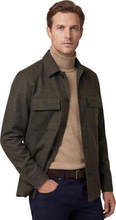 Profuomo bruin overshirt Profuomo Cutaway Brown