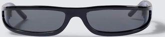 Rick Owens Occhiali da sole rettangolari Fog