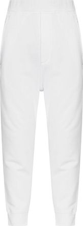 Dsquared2 logo-embroidered track pants - White