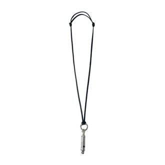 Christophe Lemaire Necklaces, male, Gray, Size: ONE SIZE Acme Whistle Necklace