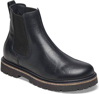Birkenstock Womens Highwood Slip On Chukka Boots In Black