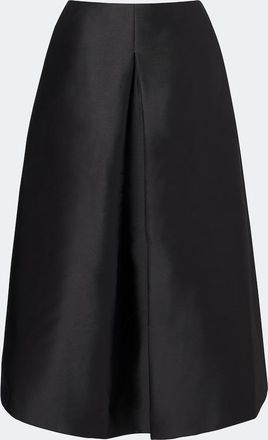SIMKHAI Vexa satin midi skirt