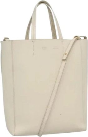 Celine Pre-owned Tote Bags, female, White, Size: ONE SIZE Pre-owned Vintage Tote Bag