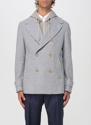Luigi Bianchi Coat LUIGI BIANCHI Men color Grey