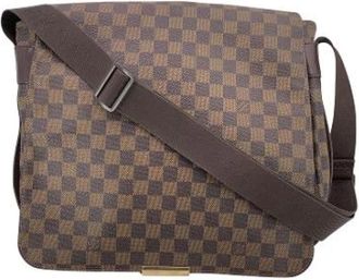 Louis Vuitton Pre-owned Cross Body Bags, unisex, Brown, Size: ONE SIZE Pre-owned Nylon Cross Body Bag