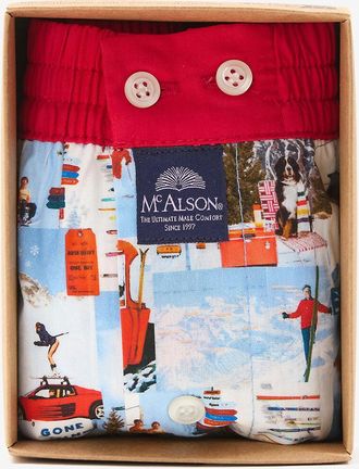 MC Alson Boxershorts aus Baumwolle Gone Skiing