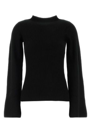Le Kasha Black Cashmere Utah Sweater