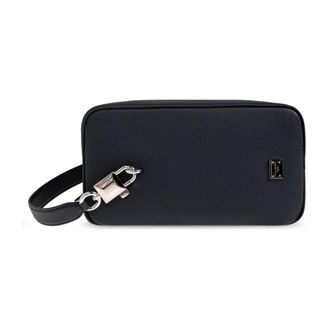 Dolce & Gabbana Bolso de mano Lock de piel de becerro - Bags - Hombre - Azul - ONE SIZE