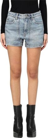 Alexander Wang Denim Shorts, female, Blue, W27, Luxury Denim Shorts