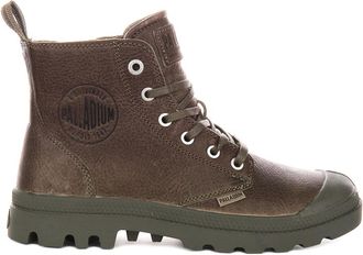 Palladium Lace-up Boots, male, Green, 8 UK, Pampa Hi Zip Lt