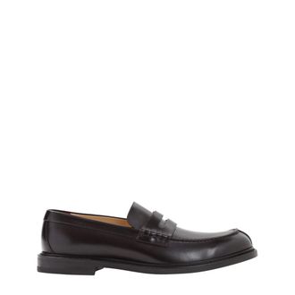 Brioni Mocasines Penny - Shoes - Hombre - Marr&oacute;n - 42 1/2 EU