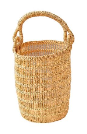 Indego Africa Kuma Open Weave Bucket Bag in Natural at Nordstrom
