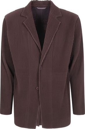 Homme Pliss&eacute; Issey Miyake Jacket Pleated Tailored Pleats 1