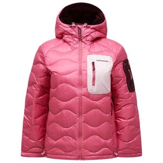 Peak Performance Helium Utility Down Hood Daunenjacke f&uuml;r Damen | rosa