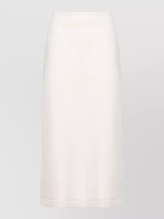 Fabiana Filippi high waist midi skirt pocket detailing