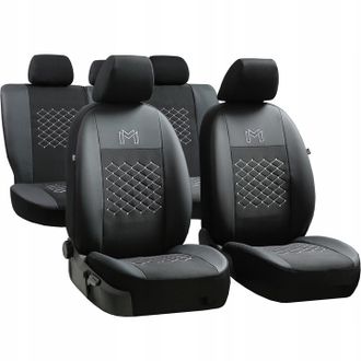 OEM Fundas De Asiento De Coche Gruesas Acolchadas Con Bordado