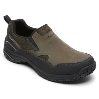 Dunham Mens Cloud Plus Slip On Shoes In Olive