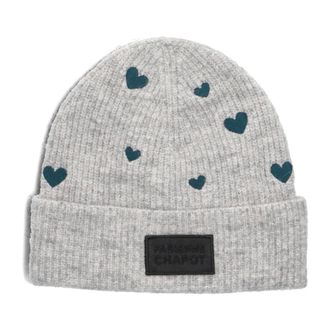 Fab By Fabienne Chapot Fabienne Chapot, Accessoires, Dames, Grijs, ONE Size, Wol, Grijze Lidia Beanie Muts
