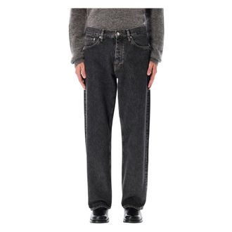 Sunflower Straight Fit Jeans, male, Black, W36, Loose Fit Jeans
