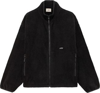 Autry Full Zip Fleece Jacket - Heren - Zomerjassen - Zwart - XL - Polyester - Jassen