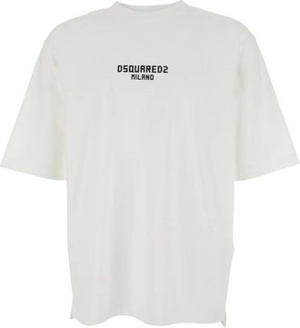 Dsquared2 Uomo, Top, Bianco, XL, new