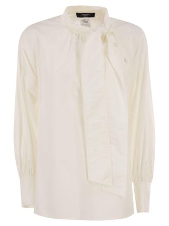 Max Mara Weekend Maxmara Burgos1234 katoenen popeline blouse