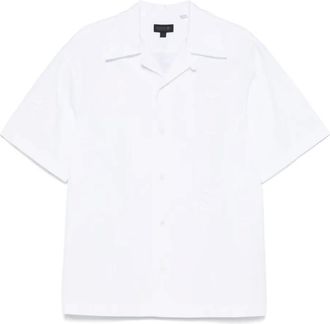Lacoste Camicia con applicazione - Bianco