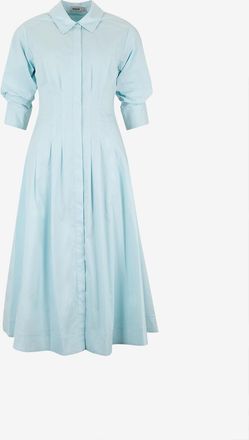 SIMKHAI Tailliertes Midi-Hemdkleid mit Raffung Jazz