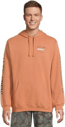 Salty Crew Bruce Hood Fleece Mens Fleece Sierra : LG, Cotton/Fleece/Polyester