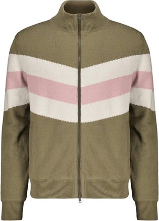 Herno Cardigan a righe - Verde