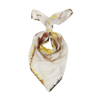 Max Mara Silk Scarves, female, Multicolor, ONE SIZE, Silk Scarf Abstract Print