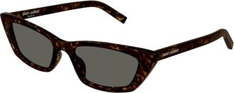Saint Laurent SL 277 010 Womens Sunglasses Tortoiseshell Size 52 - Free RX Lenses - Free RX Lenses