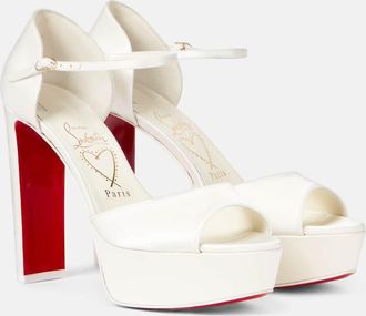 Christian Louboutin Bridal - Sandali Sandaloo 130 con plateau