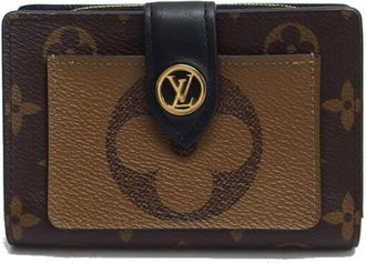Louis Vuitton Monogram Reverse Galle Monogram Reverse Monogram Reverse Wallet (Bi-Fold) (Pre-Owned)
